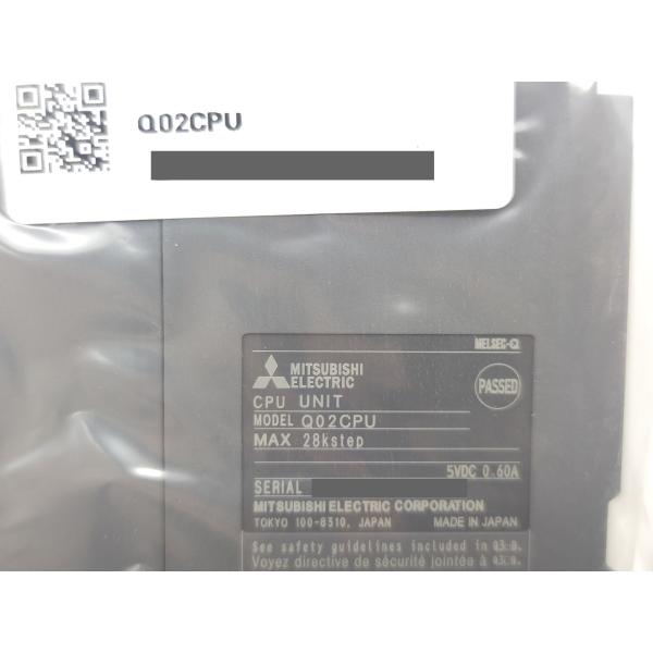 箱書込みあり 2019年製 未使用 三菱 MITSUBISHI Q02CPU