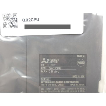 箱書込みあり 2019年製 未使用 三菱 MITSUBISHI Q02CPU