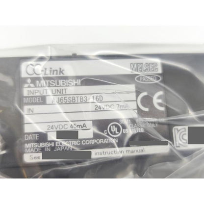 箱いたみ・色あせあり 新品 三菱 AJ65SBTB3-16D