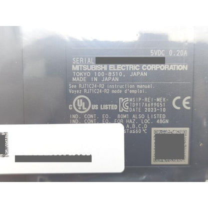 箱いたみあり 2023年製 新品 三菱 MITSUBISHI RJ71C24-R2