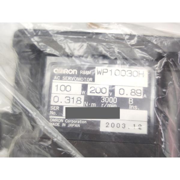 箱汚れ・箱マジック書込いたみあり 未使用 オムロン OMRON R88M-WP10030H
