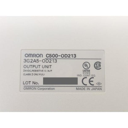 箱マジック書込いたみあり 開封済み 未使用 オムロン OMRON C500-OD213 3G2A5-OD213