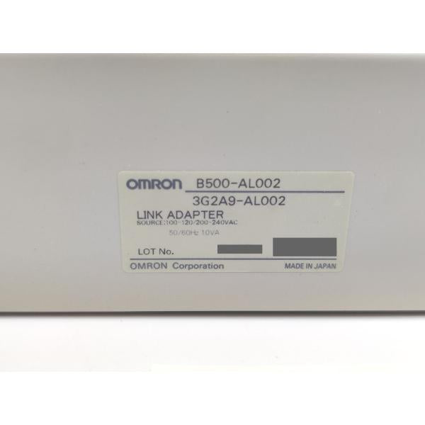 箱汚れ・いたみあり 箱開封済み 未使用 オムロン OMRON B500-AL002 3G2A9-AL002