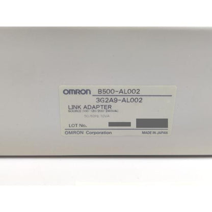 箱汚れ・いたみあり 箱開封済み 未使用 オムロン OMRON B500-AL002 3G2A9-AL002