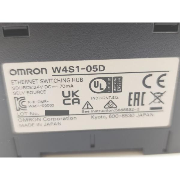 中古 オムロン OMRON W4S1-05D