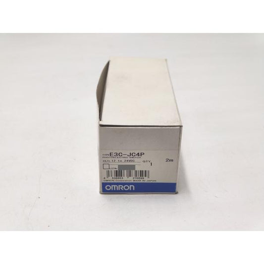 未使用 オムロン E3C-JC4P 12to24VDC  2m OMRON その1