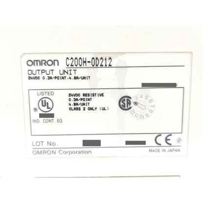 汚れあり 中古 オムロン OMRON C200H-OD212 6点セット