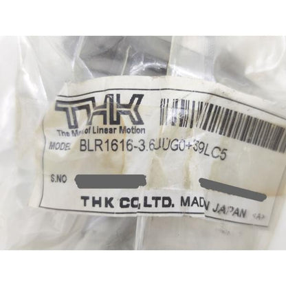汚れあり 未使用 THK BLR1616-3.6UUG0＋379LC5