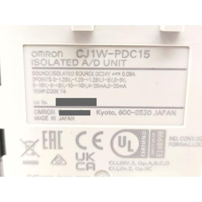 中古 オムロン OMRON CJ1W-PDC15