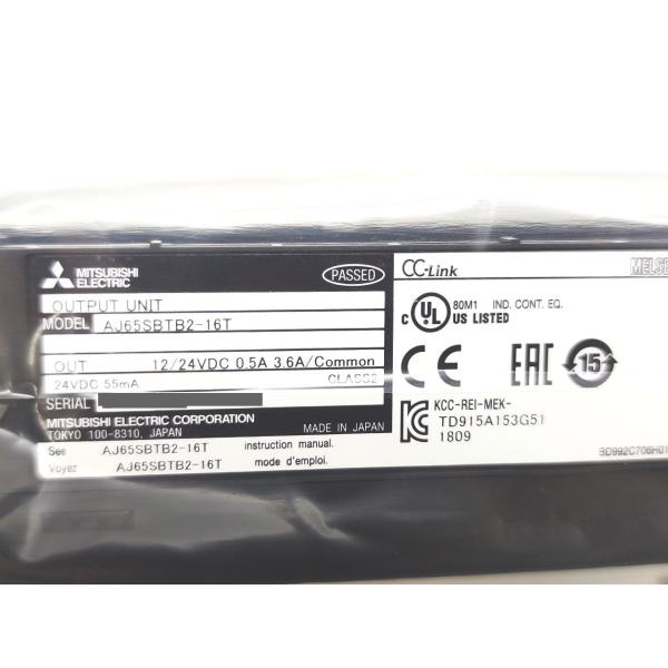 箱いたみあり 2018年製 新品 三菱 MITSUBISHI AJ65SBTB2-16T