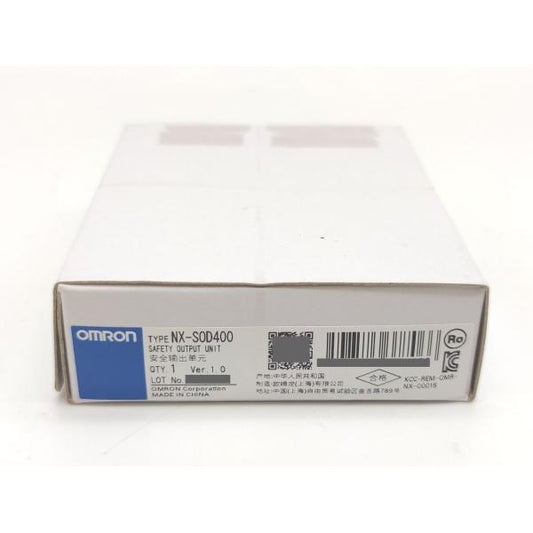 箱汚れあり 新品 オムロン OMRON NX-SOD400 Ver.1.0 その1