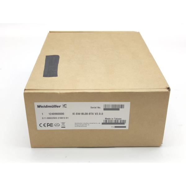 箱マジック書込あり 新品  Weidmuller IE-SW-BL08-8TX V2.0.0