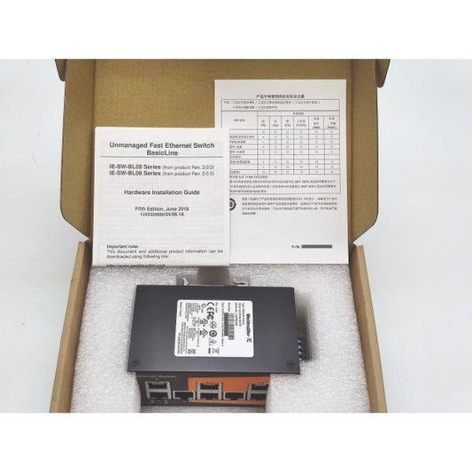 箱マジック書込あり 新品  Weidmuller IE-SW-BL08-8TX V2.0.0