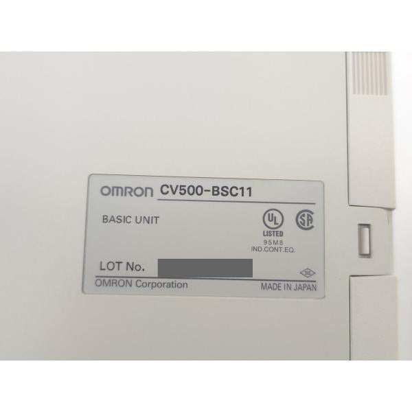 箱マジック書込いたみあり  開封済み 未使用 オムロン OMRON CV500-BSC11 その1