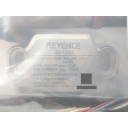 新品 キーエンス KEYENCE GS-11N5