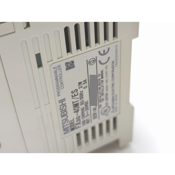 中古 三菱 FX3G-40MT/ES と FX3G-CNV-ADP セット