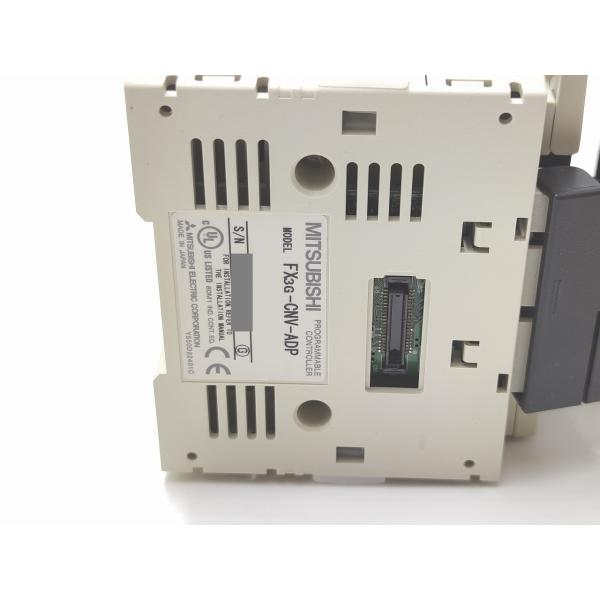 中古 三菱 FX3G-40MT/ES と FX3G-CNV-ADP セット