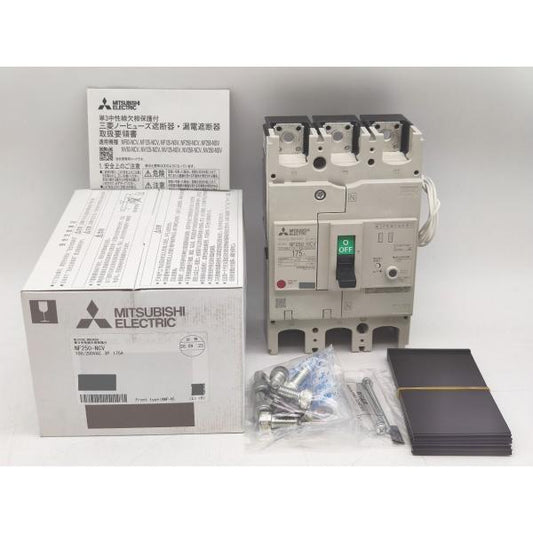未使用 三菱 MITSUBISHI NF250-NCV 100/200VAC 3P 175A その4