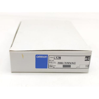 本体10個入り 箱汚れいたみあり 未使用 オムロン OMRON LY2N 200/220VAC