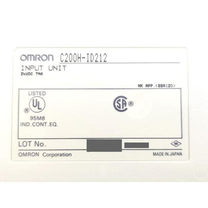箱汚れあり 未使用 オムロン OMRON C200H-ID212