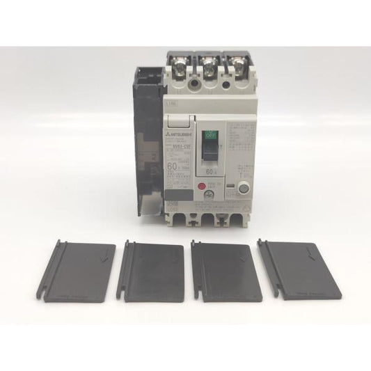 中古 三菱 MITSUBISHI NV63-CVF 100-440VAC 3P 60A 500ｍＡ