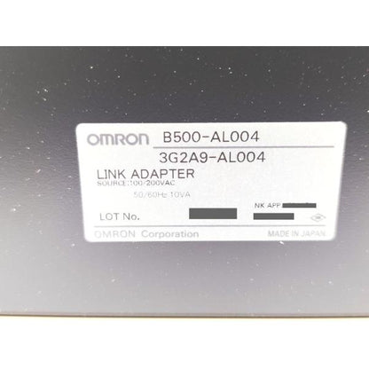 箱汚れあり 箱開封済み 未使用 オムロン OMRON B500-AL004 3G2A9-AL004