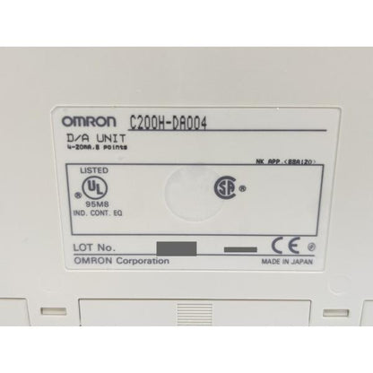 箱汚れいたみあり 未使用 オムロン OMRON C200H-DA004