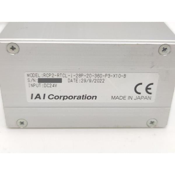 よごれあり 中古 IAI RCP2-RTCL-I-28P-20-360-P3-X10-B