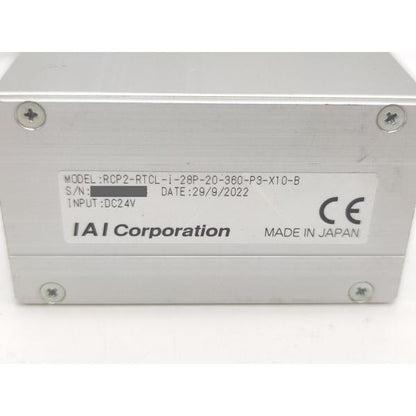 よごれあり 中古 IAI RCP2-RTCL-I-28P-20-360-P3-X10-B