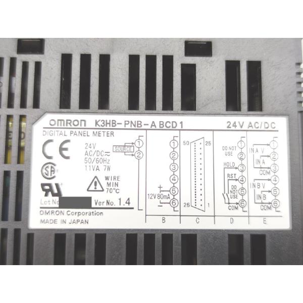 未使用 オムロン OMRON K3HB-PNB-ABCD1 AC/DC24V Ver.1.4 その4