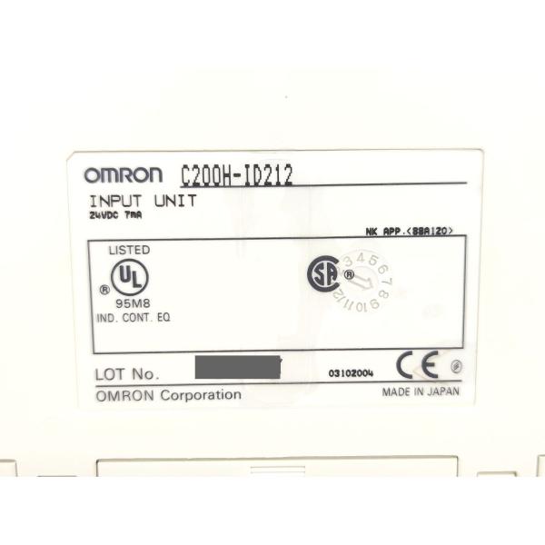 箱汚れあり 中古か未使用か不明 オムロン OMRON C200H-ID212