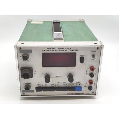 本体汚れ多 動作確認済み 中古 HIOKI クランプ オン パワー ハイテスター 3133