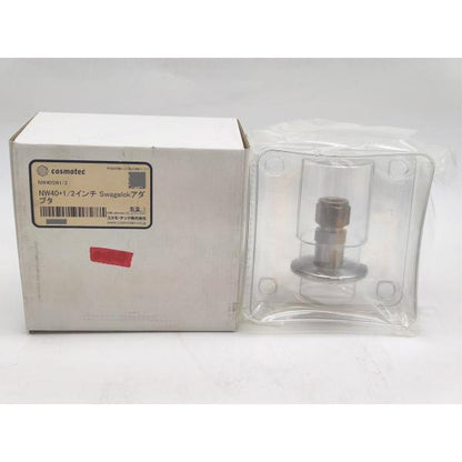 箱汚れいたみあり 新品 コスモ・テック cosmotec NW40SW1/2 NW40＋1/2インチ Swagelokアダプタ その1