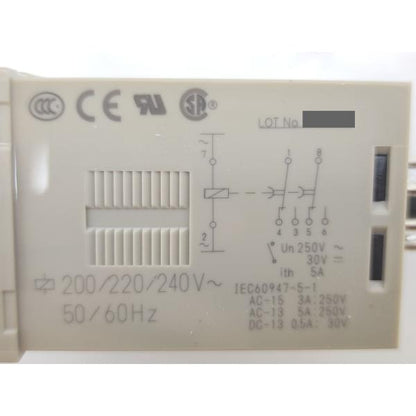 3点セット 未使用 オムロン OMRON H3CR-H8L 200/220/240VAC