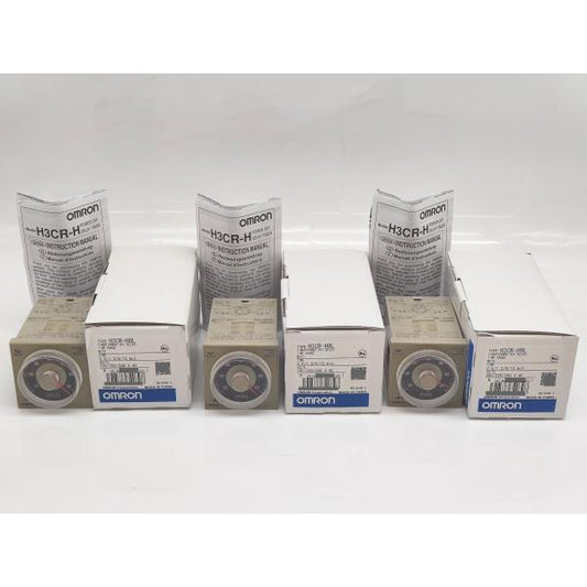 3点セット 未使用 オムロン OMRON H3CR-H8L 200/220/240VAC