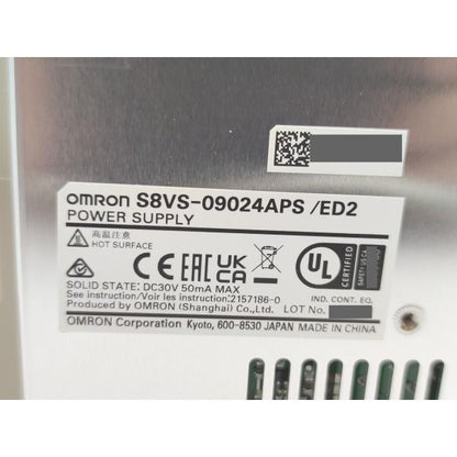 箱いたみあり 未使用 オムロン OMRON S8VS-09024APS