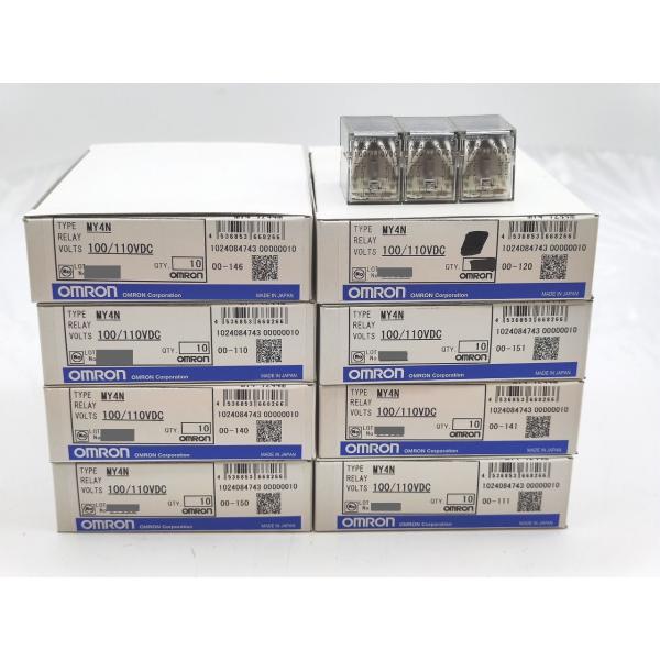 箱マジック書込あり 未使用 オムロン OMRON MY4N 100/110VDC 83個セット