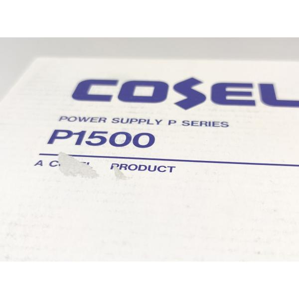 箱汚れ・いたみあり 未使用 コーセル COSEL P1500E-12XTKSB