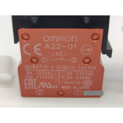 未使用 オムロン OMRON A22-01