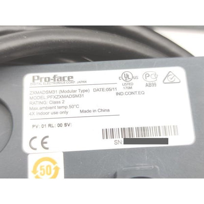 中古 Pro-face PFXZXMADSM31 その1