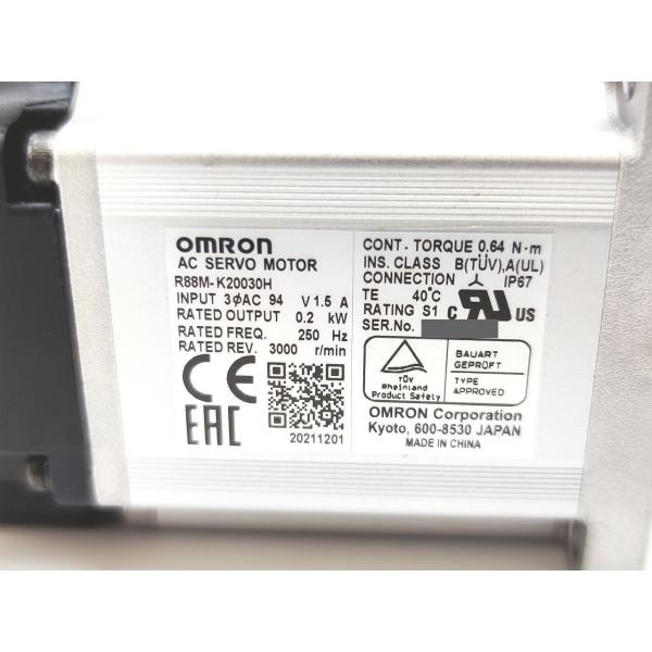 中古 オムロン OMRON R88M-K20030H