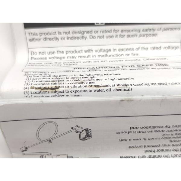 箱説明書汚れあり 未使用 オムロン OMRON E3NC-SA21 2m 10to30VDC