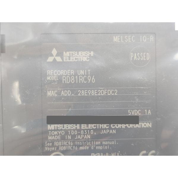 箱汚れあり 2022年 新品 三菱 MITSUBISHI RD81RC96