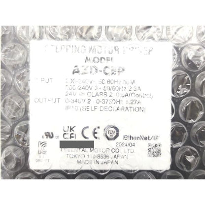2024年製 新品 オリエンタルモーター Orientalmotor AZD-CEP その1