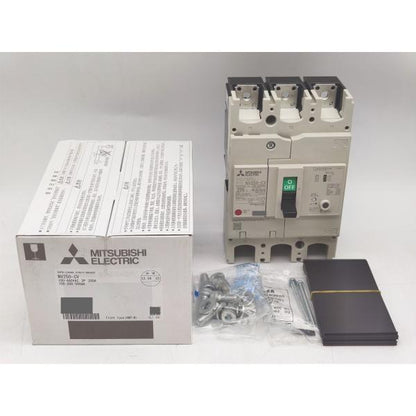 新品 三菱 MITSUBISHI NV250-CV 100-440VAC 3P 200A 100・200・500mA その2