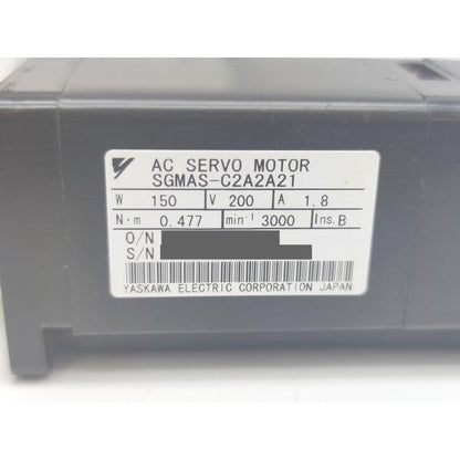 箱汚れあり 新品 安川電機 YASKAWA SGMAS-C2A2A21