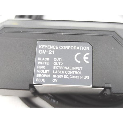 箱及び説明書汚れあり 中古 キーエンス KEYENCE GV-21