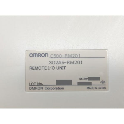 箱汚れマジック書込いたみあり 開封済み 未使用 オムロン OMRON C500-RM201 3G2A5-RM201 その1