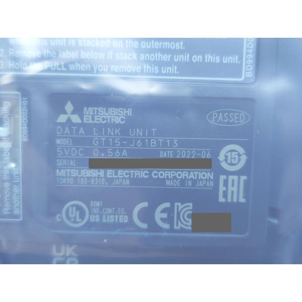 箱いたみあり 2022年 新品 三菱 MITSUBISHI GT15-J61BT13