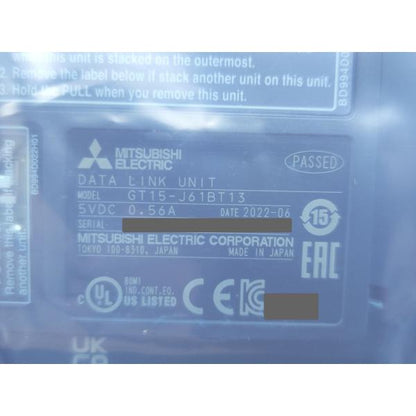 箱いたみあり 2022年 新品 三菱 MITSUBISHI GT15-J61BT13